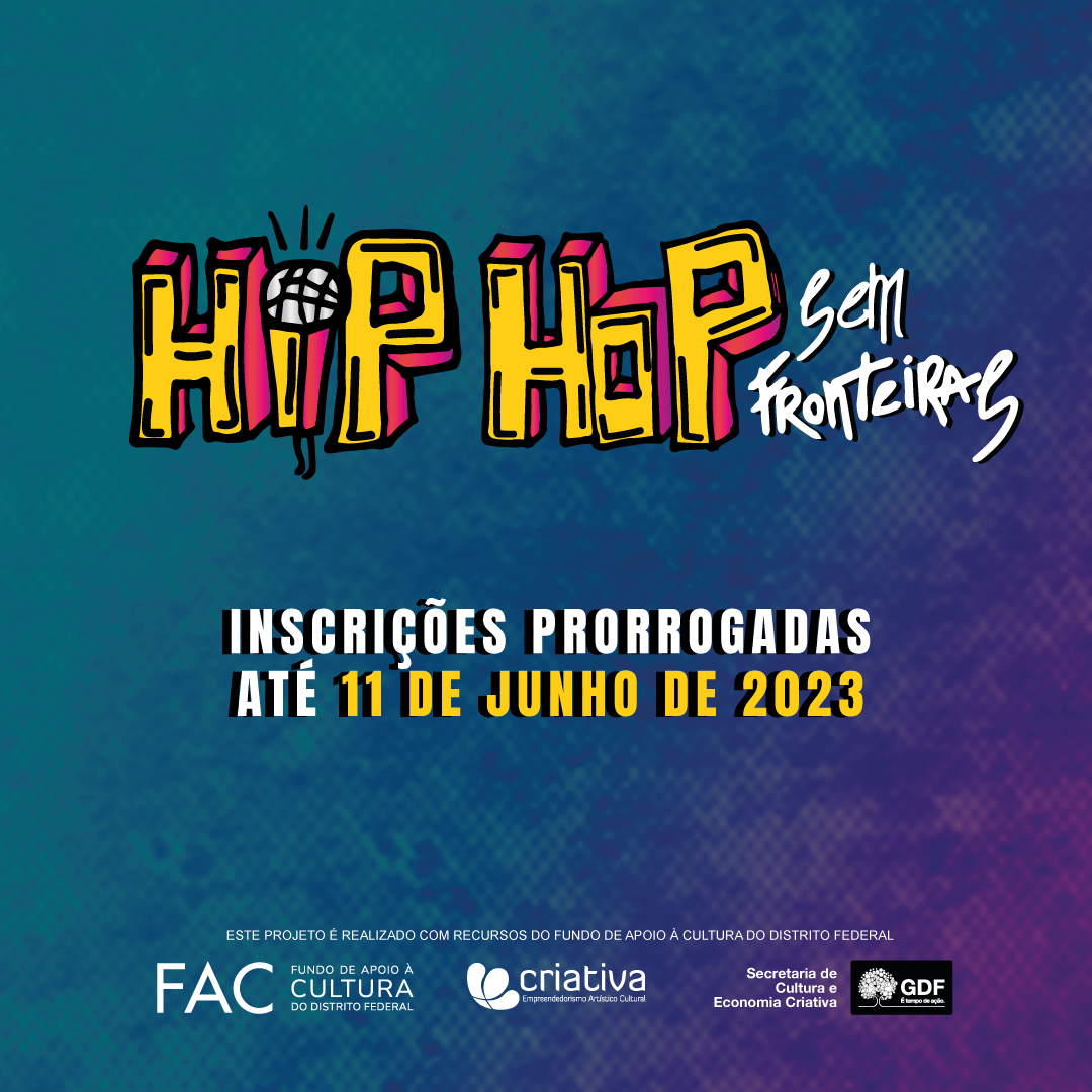 Inscrições prorrogadas!