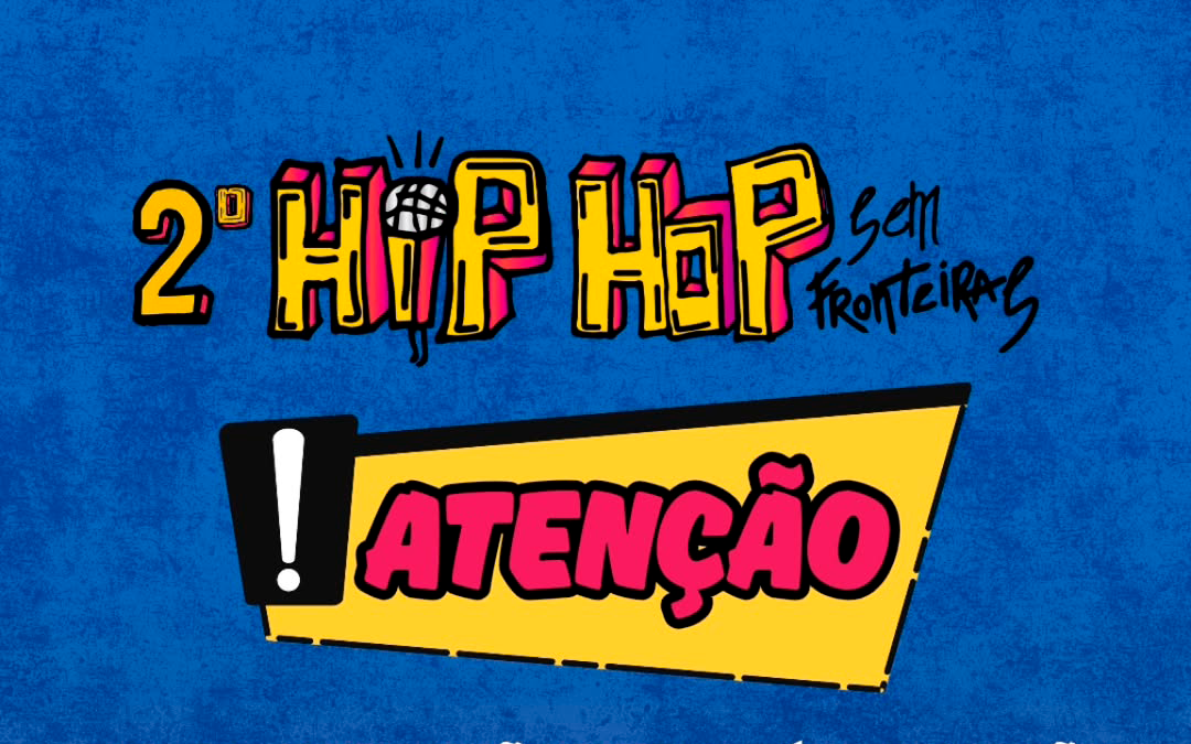 Está aberta a votação popular para o 2º Hip Hop Sem Fronteiras